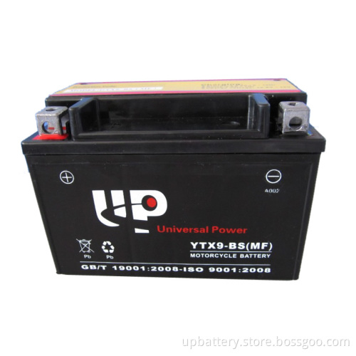 Motorcycle Battery SMF Ytx9-Bs 12V 8ah